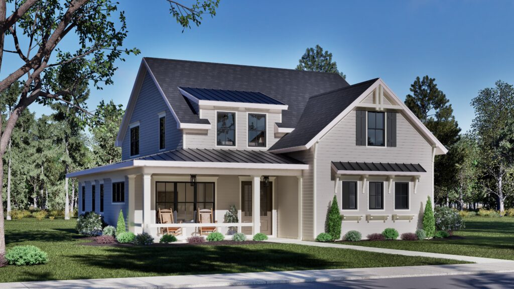 Exterior Rendering - 363 Azalea Street