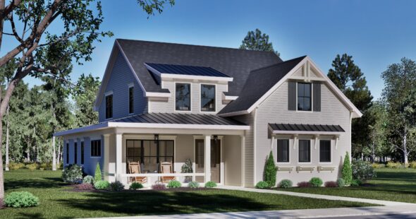 Exterior Rendering - 363 Azalea Street